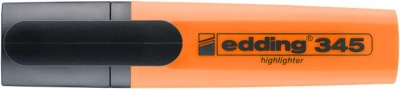 Szövegkiemelő, 2-5 mm, EDDING "345", narancssárga