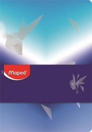 Jegyzetfüzet, tűzött, A5, vonalas, MAPED „Arctic jégvilág”