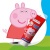 Ujjfesték, STAEDTLER "Noris® Junior 8814", Peppa malac, 4 szín